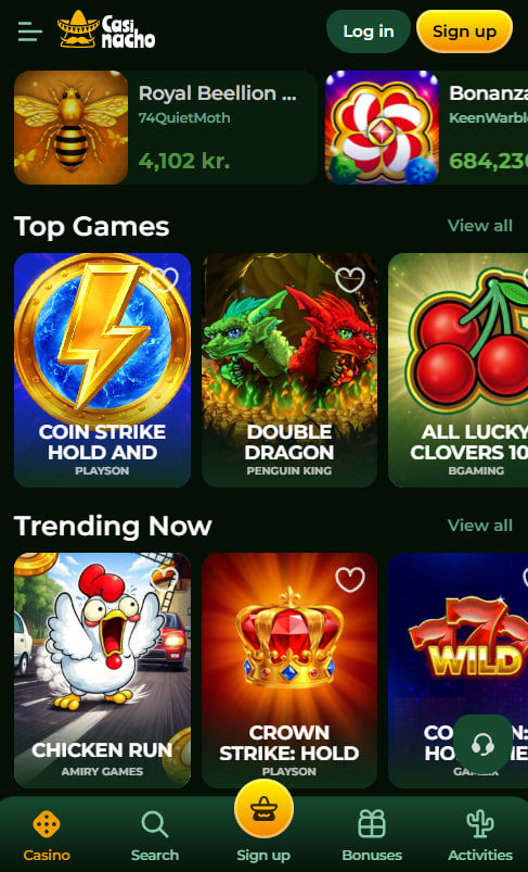 Casinacho pro iPhone jak přidat casino na plochu přes Safari PWA